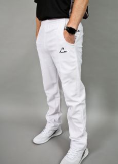 Henselite Unisex Sports Trouser White/Grey