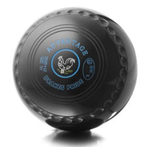 Drakes Pride 'Advantage' Black Extra Heavy Weight Bowls