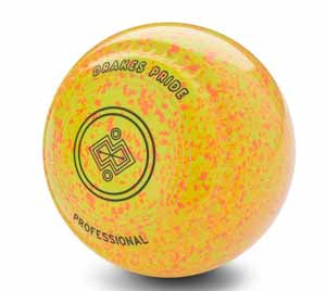 Drakes Pride Fluorescent Yellow/Orange Speckle Bowls